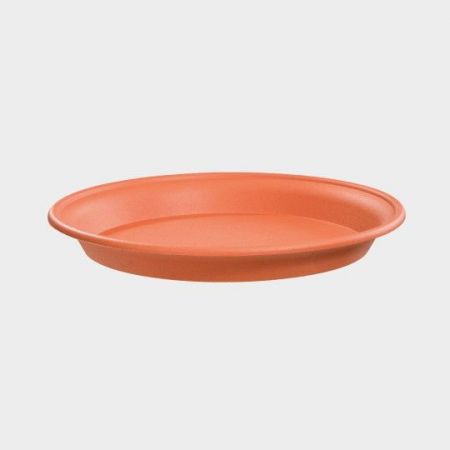 Saucer 21Cm Terracotta