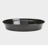 Saucer Black 7-8Inch