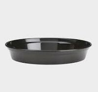 Saucer Black 7-8Inch