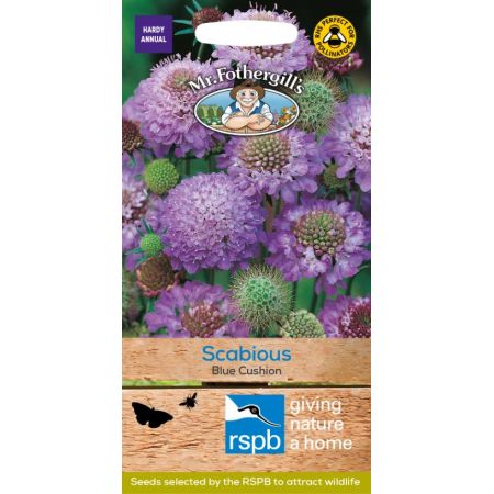 UK/FO-SCABIOUS Blue Cushion - image 1