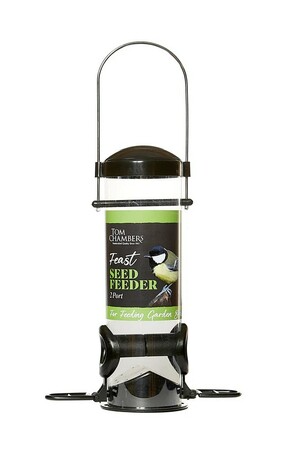 SEED FEEDER FEAST 2 PORT