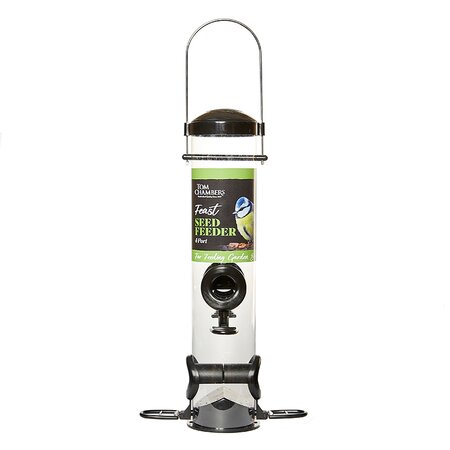SEED FEEDER FEAST 4 PORT