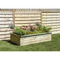 Sleeper Raised Bed 180cm X 90cm X 45cm