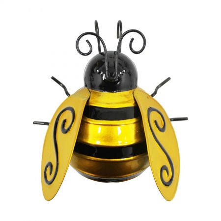 Small Metal Bumblebee Pot Hanger