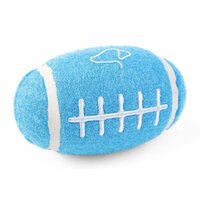 Squeaky Pooch 12cm Rugger Ball