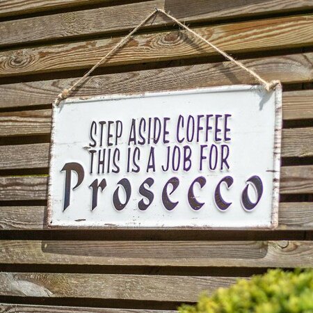 Step Aside Coffee Metal Sign