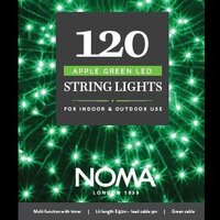 STRING LIGHTS 120 APPLE GREEN