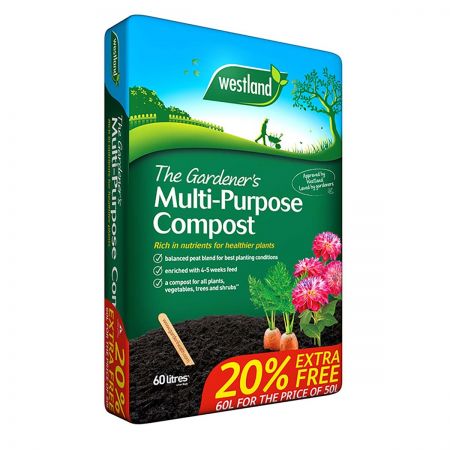The Gardener's Multi Purpose Compost 60L
