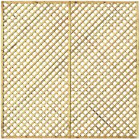 TRELLIS DIAMOND HILLSIDE 1.83M X 0.3M ZEST