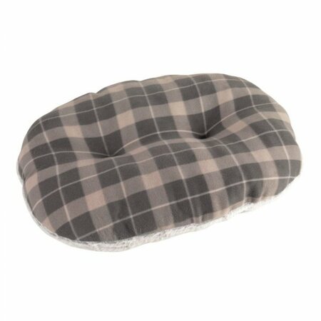 TuffEarth Recycled Grey Fleece Oval Cushion - XL - image 1