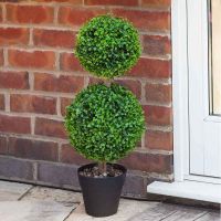 Two Ball Topiary Tree 60cm - image 2