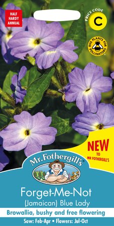 UK/FO-FORGET ME NOT (Jamaican) Blue Lady