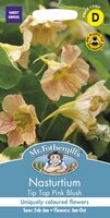 UK/FO-NASTURTIUM Tip Top Pink Blush