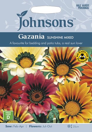 UK/JO-GAZANIA Sunshine Mixed