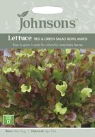 UK/JO-LETTUCE Red & Green Salad Bowl Mixed