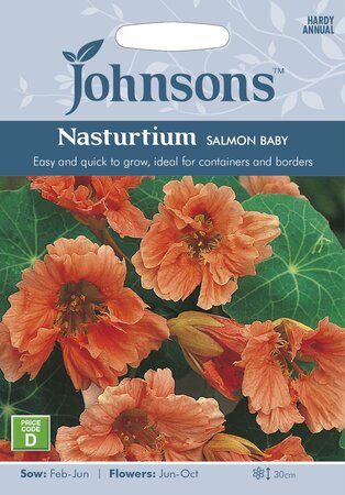 UK/JO-NASTURTIUM Salmon Baby - image 1