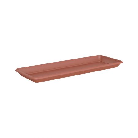 Venezia Rectangular Saucer 80cm Terracota