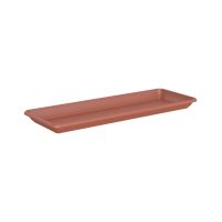 Venezia Rectangular Saucer 80cm Terracota