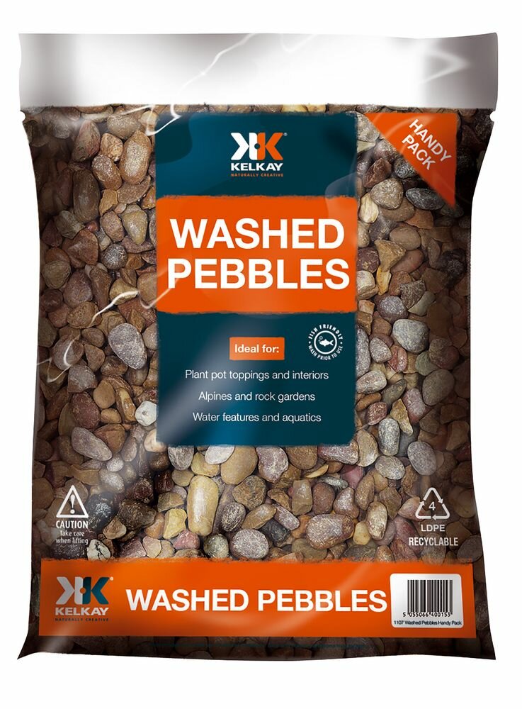 WASHED PEBBLES HANDY BAG Thirsk Garden Centre