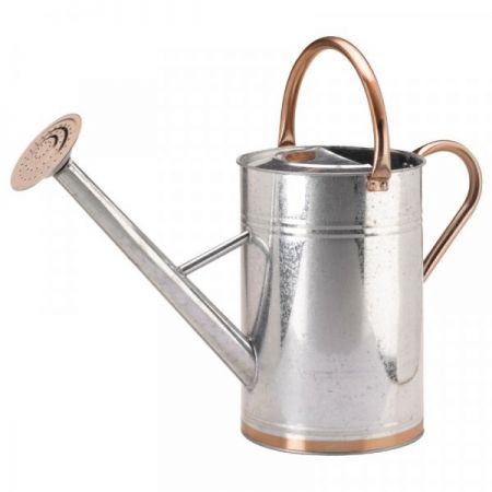 Watering Can Galvanised Steel 9L - image 1