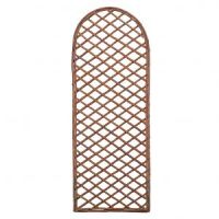 Willow Trellis Panel 45Cm X 1.2M Curved Top