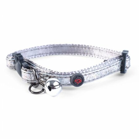 WonderLust Silver Bling Cat Collar