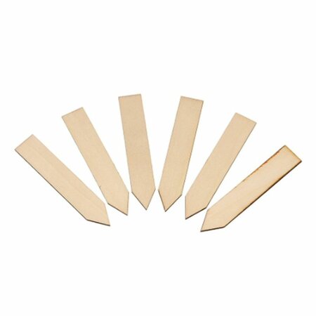 WOODEN PLANT LABELS 4IN 25 PACK