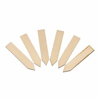 WOODEN PLANT LABELS 6IN 25 PACK