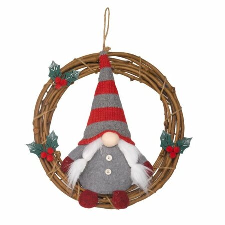 WREATH YULE GONK 31cm