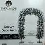 XMAS TREE ARCH SNOWY