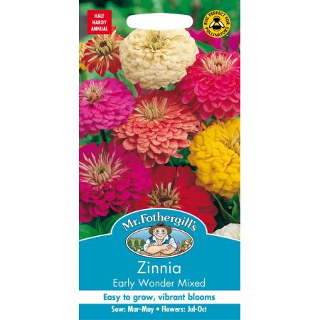 UK/FO-ZINNIA Early Wonder Mixed - image 1